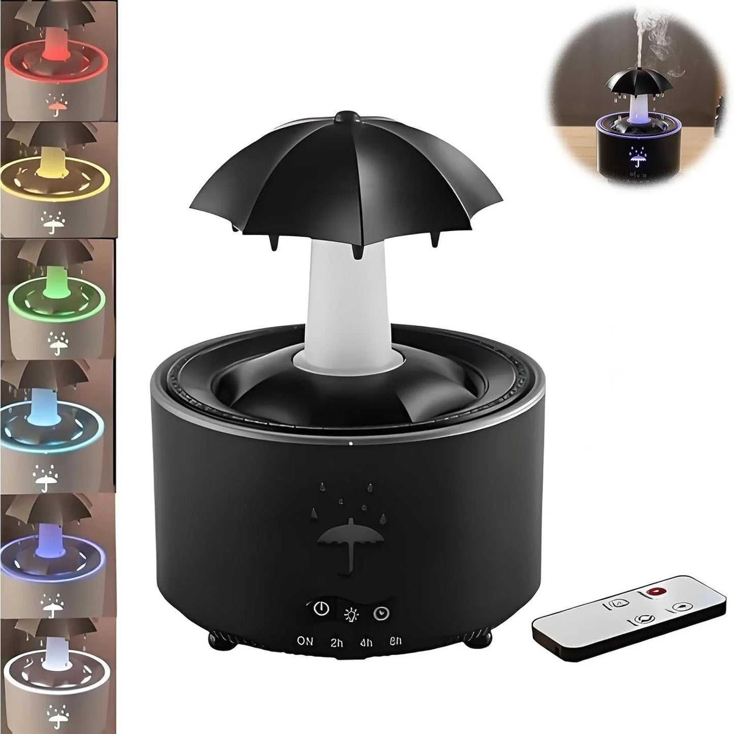 ✨Humidificador de paraguas efecto lluvia🌧️✨