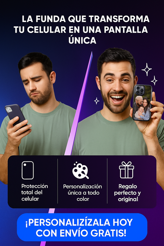 FUNDA PROYECTORA NFC PARA IPHONE🤩📱