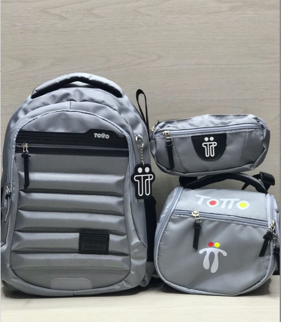 ✨ Set TOTTO 3 en 1: Morral, Lonchera y Cartuchera🎒🖍️