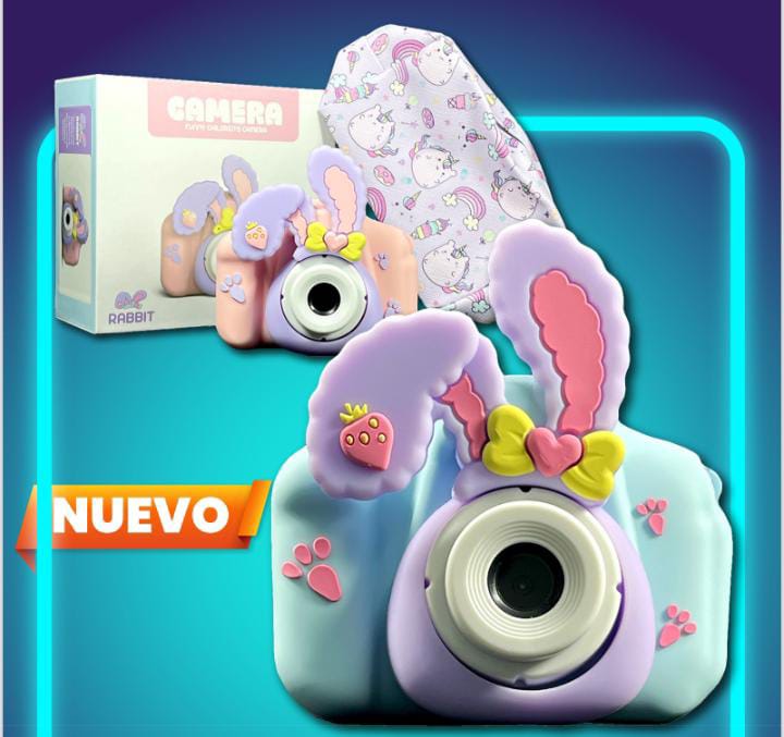 CAMARA PARA NIÑO + CARTUCHERA🤩