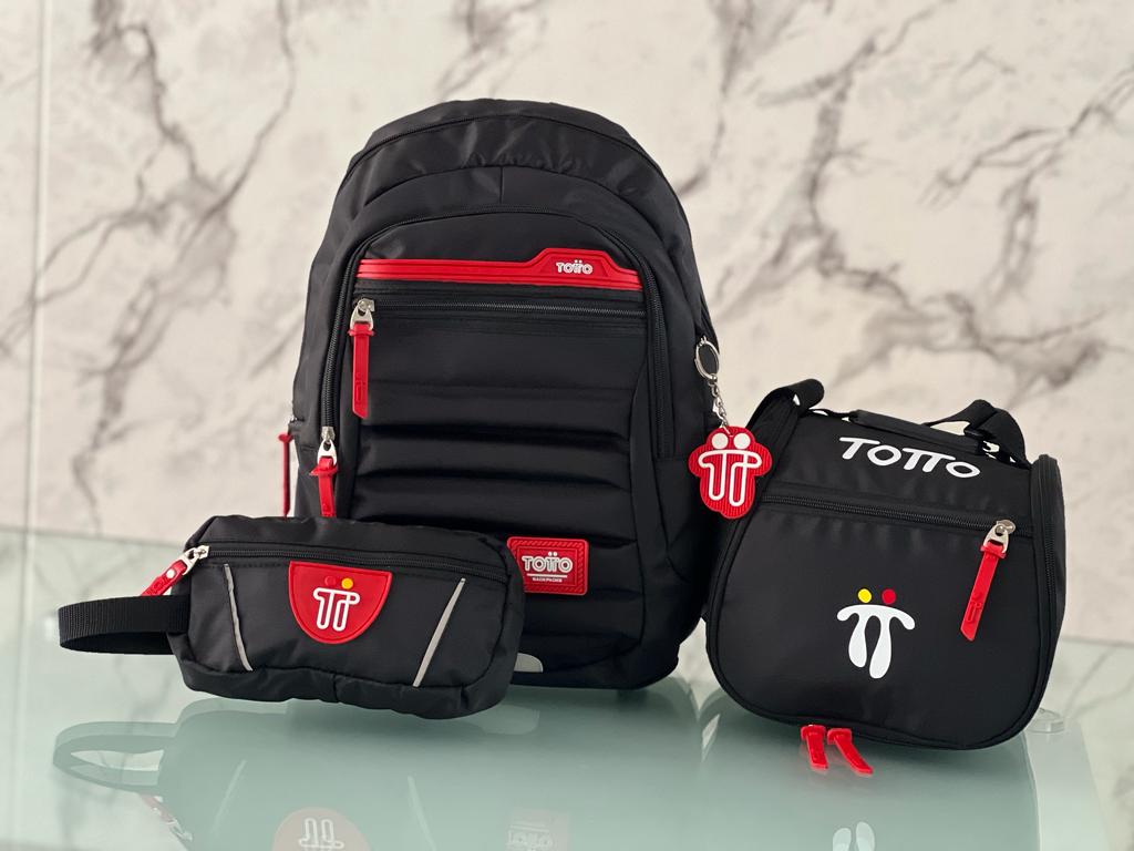✨ Set TOTTO 3 en 1: Morral, Lonchera y Cartuchera🎒🖍️