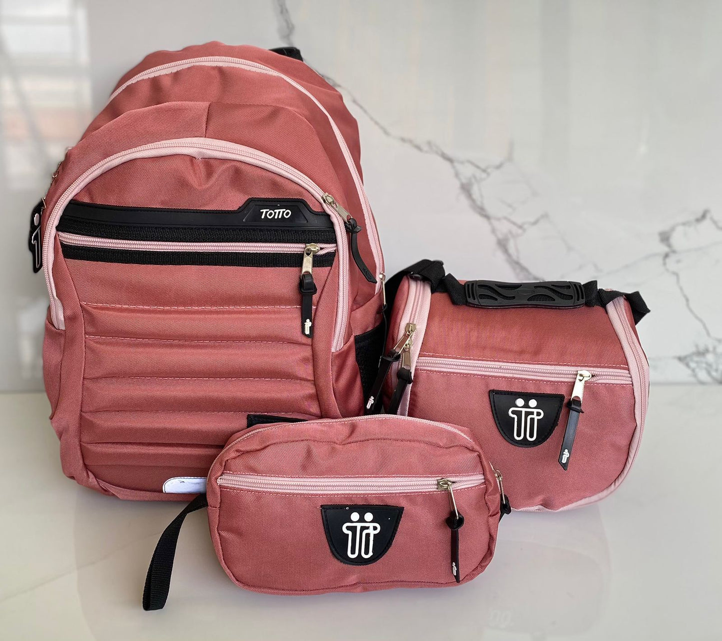 ✨ Set TOTTO 3 en 1: Morral, Lonchera y Cartuchera🎒🖍️